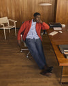 NN.07 Fenton jacket Sienna red 