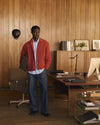 NN.07 Fenton jacket Sienna red 
