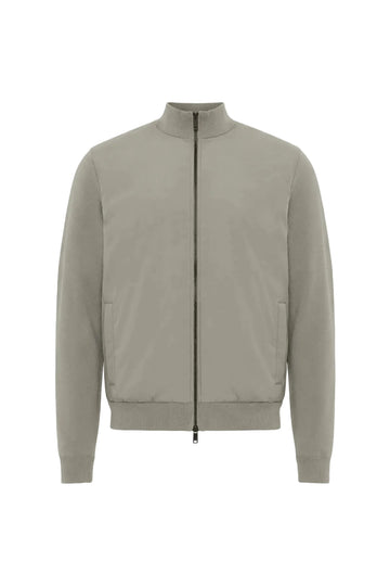 Genti Brown Cool Dry Zip Jacket