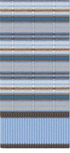 Ice Blue Striped Knitted Cotton Skipper