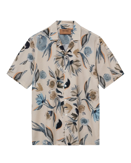 Ecru Joel Haiku Seersucker Shirt