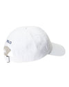 White Newport Navy Cotton Chino Baseball Cap
