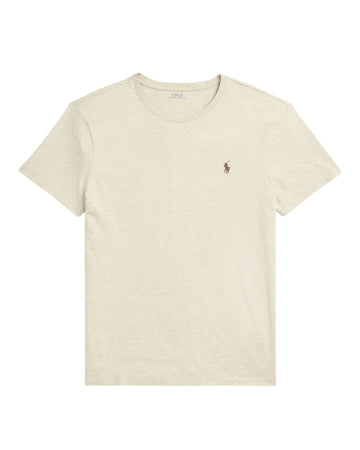 Custom Slim Fit Jersey T-shirt Expedition Dune Heather Grey