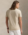 Custom Slim Fit Jersey T-shirt Expedition Dune Heather Grey