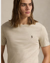 Custom Slim Fit Jersey T-shirt Expedition Dune Heather Grey