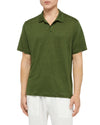 MC2 Saint Barth Fraser Linen Polo Military Green