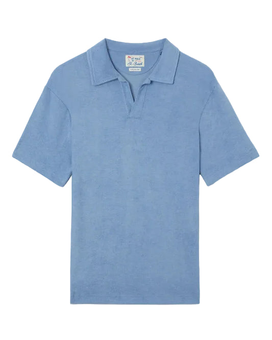 MC2 Saint Barth Jeremy Terry Polo in Powder Blue