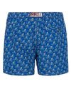 Achterkan van MC2 Saint Barth Lighting Bikers zwemshort voor heren met fietsersprint op navy ondergrond bij Checkpoint Mol