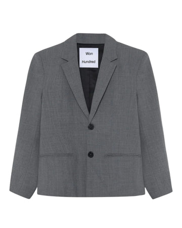 Grey Melange Oliver Blazer