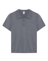 Bluish Grey Jonas Knit Polo