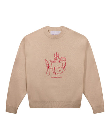 Bistro Knit Jumper Beige