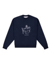 Bistro Knit Jumper Navy Blue