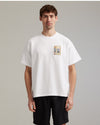 Day window patch t-shirt White