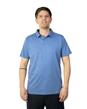 Amiral Diego Jersey Pima Cotton Polo