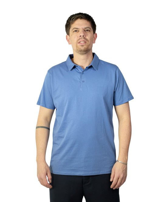 Amiral Diego Jersey Pima Cotton Polo