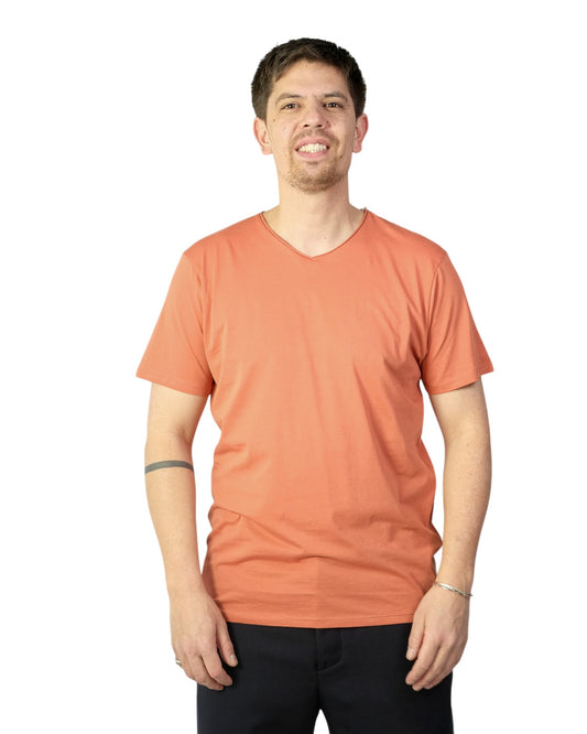 Cinnamon Milo Jersey Pima Cotton T-shirt