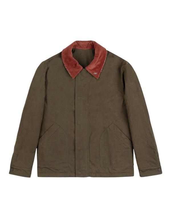 BOB Billy Reversible Teddy Jas Militare – groene draagzijde | Checkpoint Mol