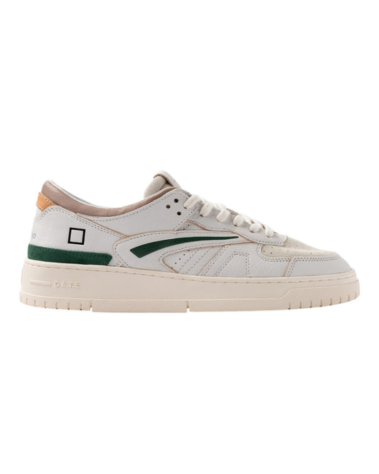 Torneo Sneaker Vintage Calf COLORED WHITE-GREEN