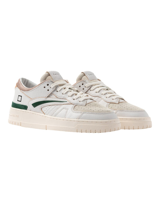 Torneo Sneaker Vintage Calf COLORED WHITE-GREEN