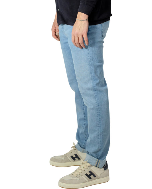 DEAN Light Blue Denim Denim Regular Fit