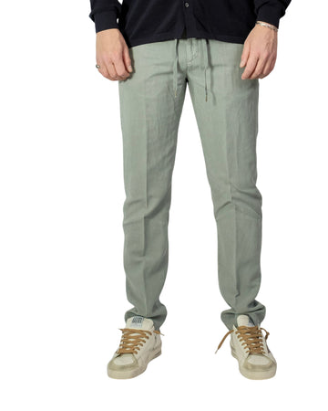 Drawstring Tencel Trousers Salviagreen