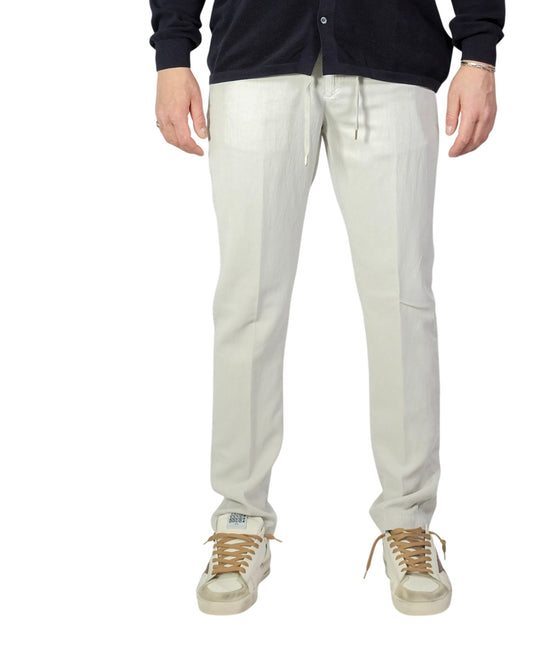 Drawstring Tencel Trousers Mastic