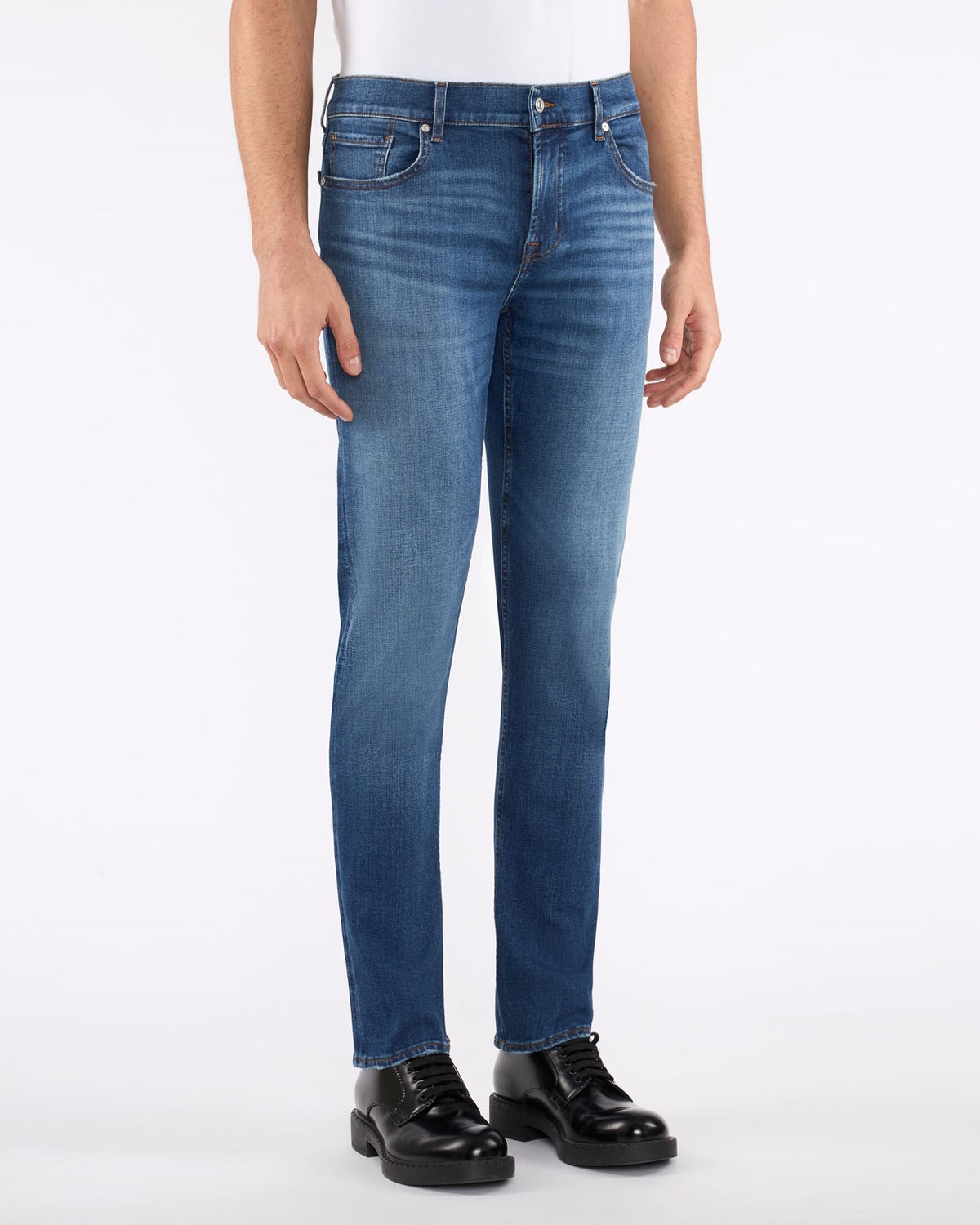 7 For All Mankind Slimmy Tapered Performance Jeans Sonora – productbeeld 1