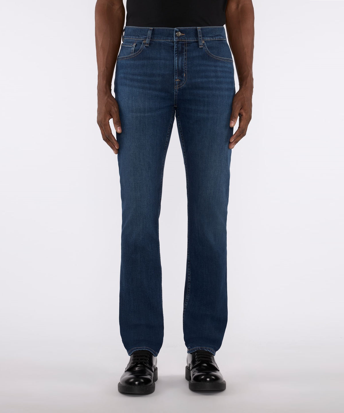 7 For All Mankind Straight Performance Jeans Grapevine – productbeeld 1