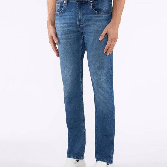 7 For All Mankind Vernon The Straight Luxe Performance Denim – vooraanzicht