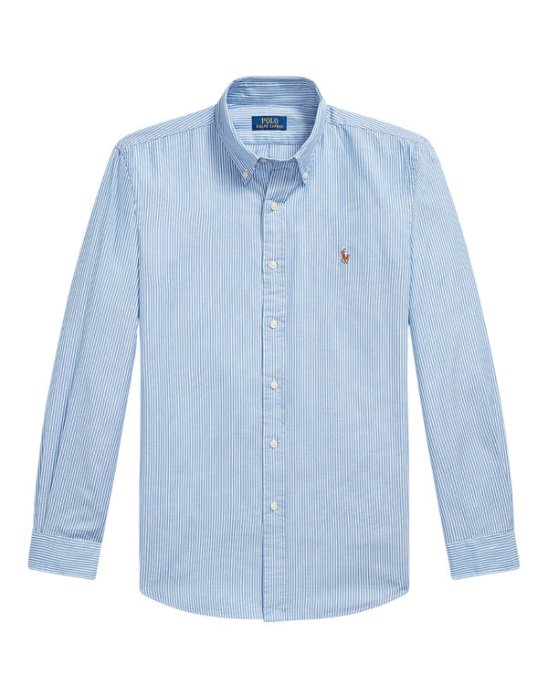 Stretch Oxford Sport Shirt BSR Blue White
