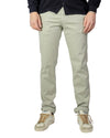 Grey Taupe Torino Pants Regular Fit