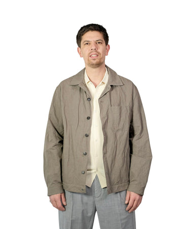 Beige Cotton Linnen Mix