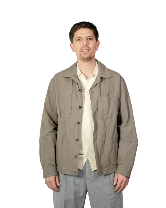 Beige Cotton Linnen Mix