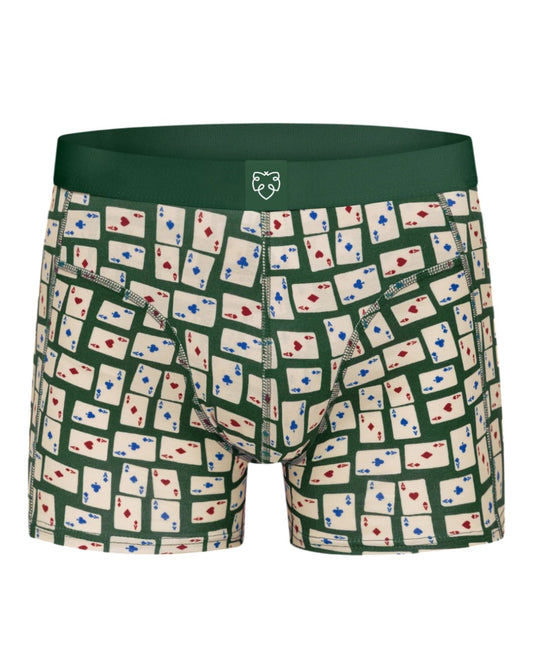 A-dam Needle Cardgame Boxer Brief Pine – productfoto 1