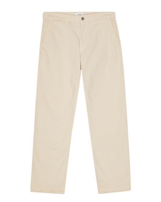 NN.07 Aden 1923 Trousers Cotton Stretch Ivory – productfoto 1 – Checkpoint Mol