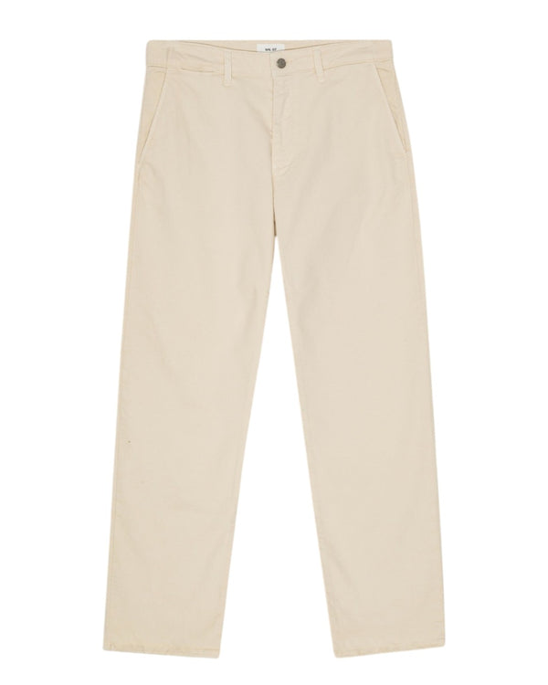 NN.07 Aden 1923 Trousers Cotton Stretch Ivory – productfoto 1 – Checkpoint Mol