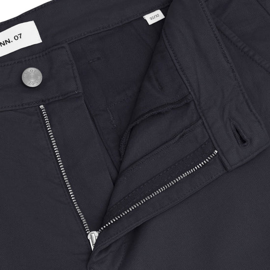 NN.07 Aden 1923 Trousers Cotton Stretch Navy – productfoto 2 – Checkpoint Mol