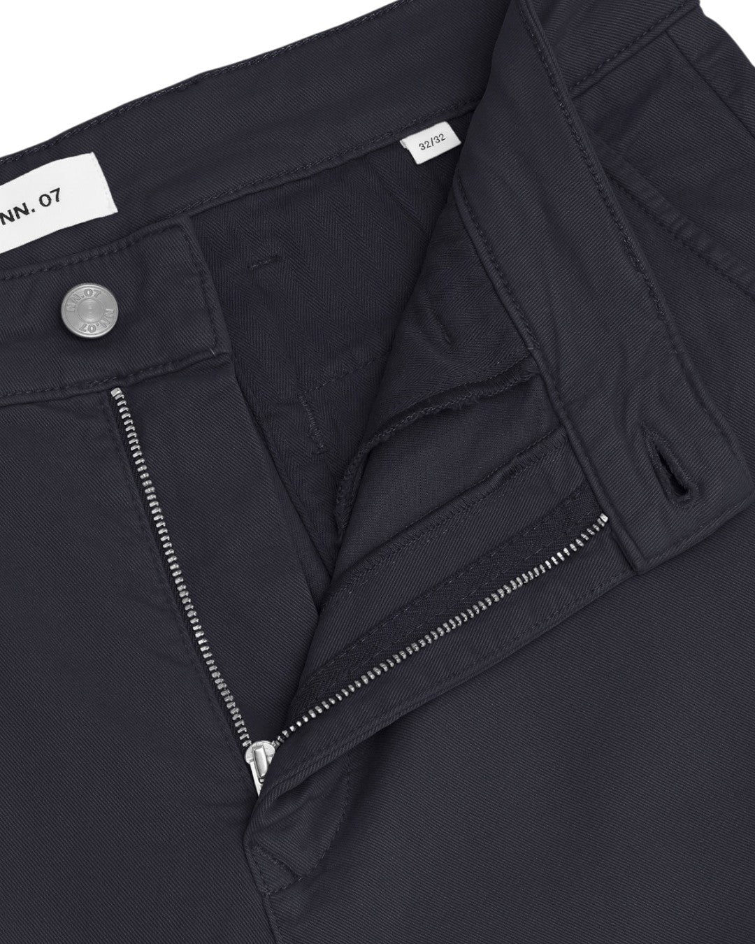 NN.07 Aden 1923 Trousers Cotton Stretch Navy – productfoto 2 – Checkpoint Mol