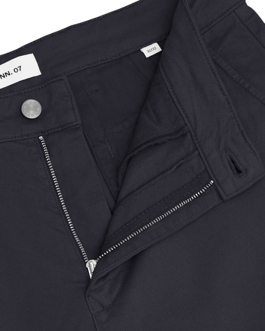 NN.07 Aden 1923 Trousers Cotton Stretch Navy – productfoto 2 – Checkpoint Mol