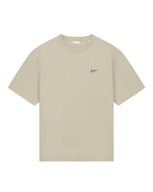 Ampère Amsterdam August Dry Jersey T-Shirt Abbey Stone detailopname