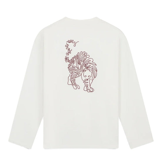 Ampère Ellen Dry Jersey Longsleeve T-Shirt Wit - vooraanzicht