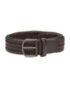 Anderson's Leather Tubular Woven Stretch Riem Brown – productfoto 1