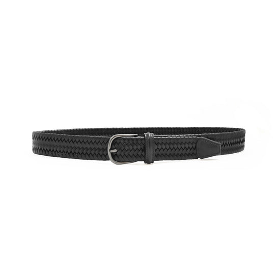 Anderson's Nappa Leather Riem Black – productfoto 1