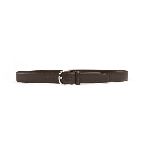 Anderson's Nappa Leather Riem Dark Brown – productfoto 1