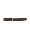 Anderson's Nappa Leather Riem Dark Brown – productfoto 1