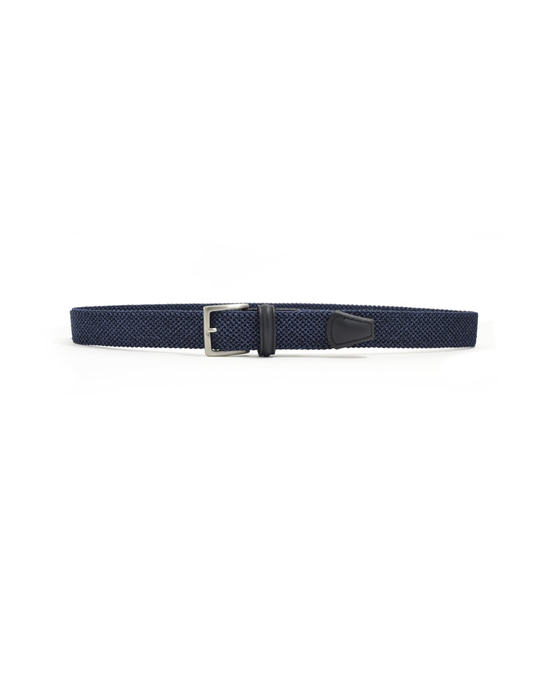 Anderson's Speckled Elastic Woven Riem Blue – productfoto 1