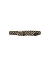 Anderson's Tubular Woven Stretch Riem Blue Brown Khaki – productfoto 1