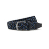 Anderson's Tubular Woven Stretch Riem Blue Grey Black – productfoto 1