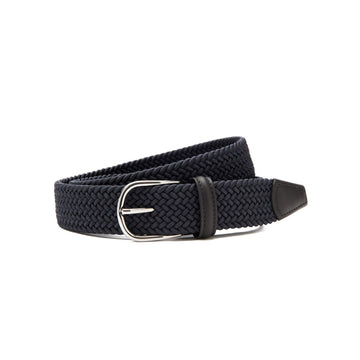 Anderson's Tubular Woven Stretch Riem Dark Grey – productfoto 1