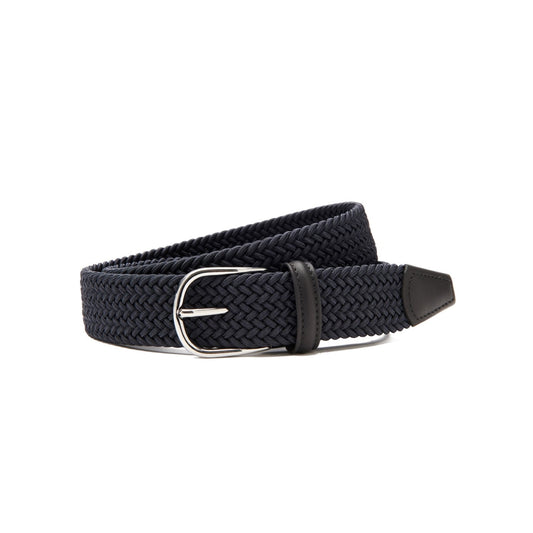 Anderson's Tubular Woven Stretch Riem Dark Grey – productfoto 1